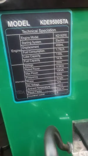 10kva Royalty Japan Generator Low Noise