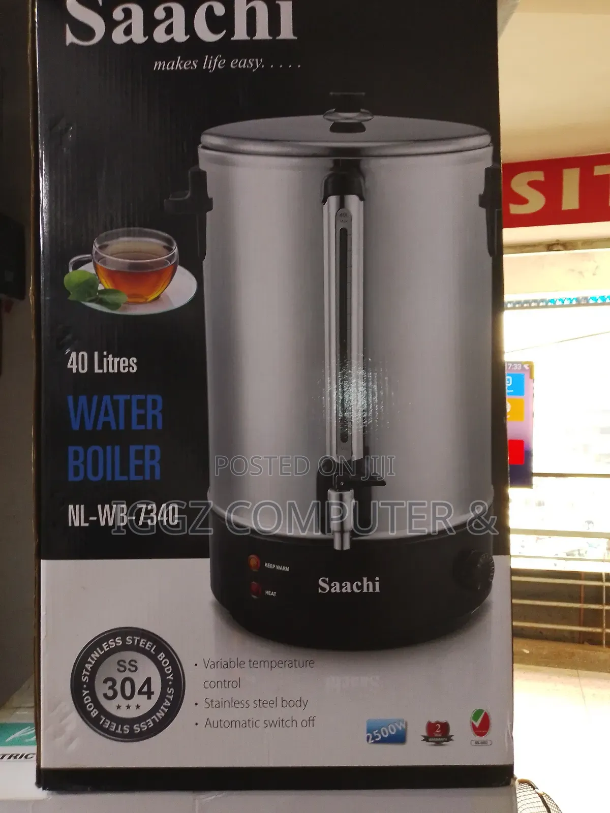 Saachi 40 Litres Water Boiler