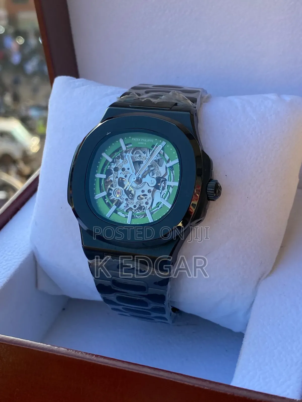 Black Automatic Mechanical Patek Philippe Watch
