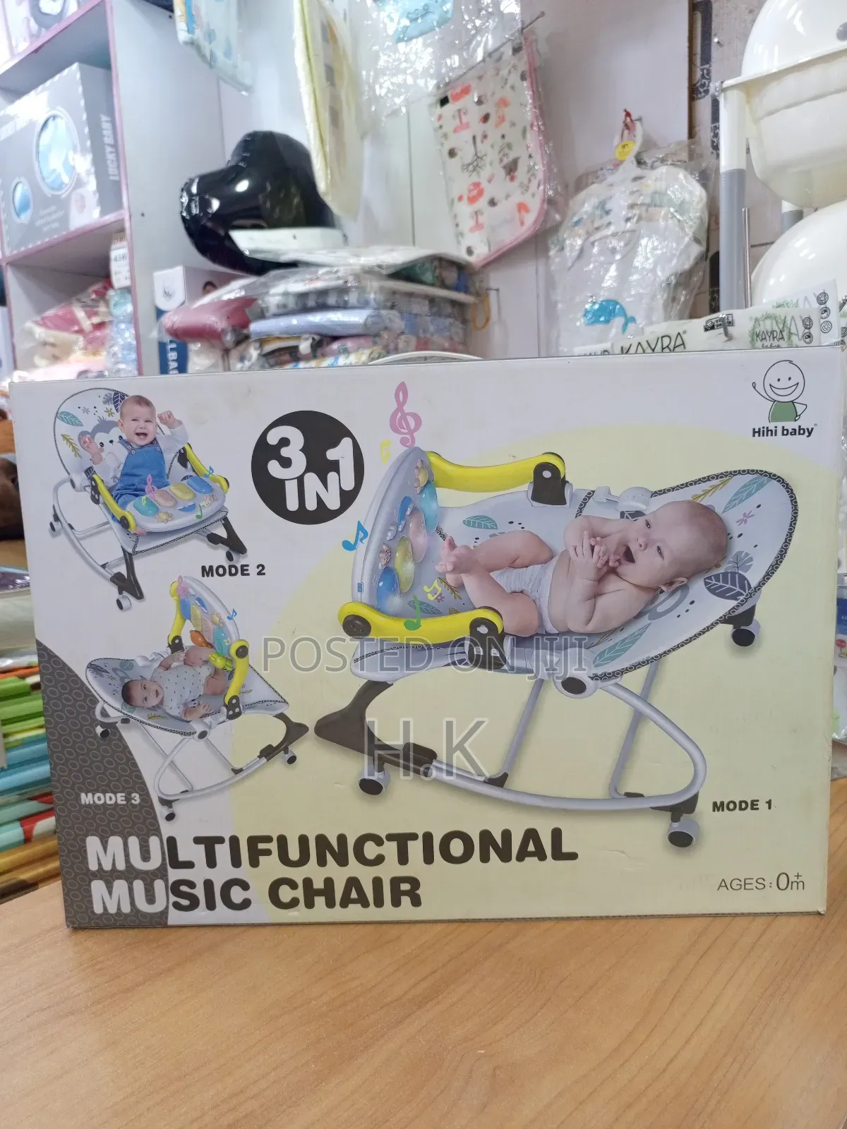 Hihi Baby 3-in-1 Multifunctional Music Chair