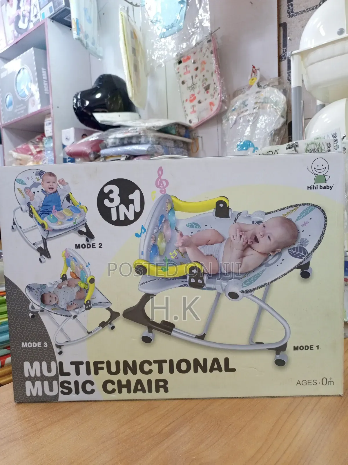 Hihi Baby 3-in-1 Multifunctional Music Chair