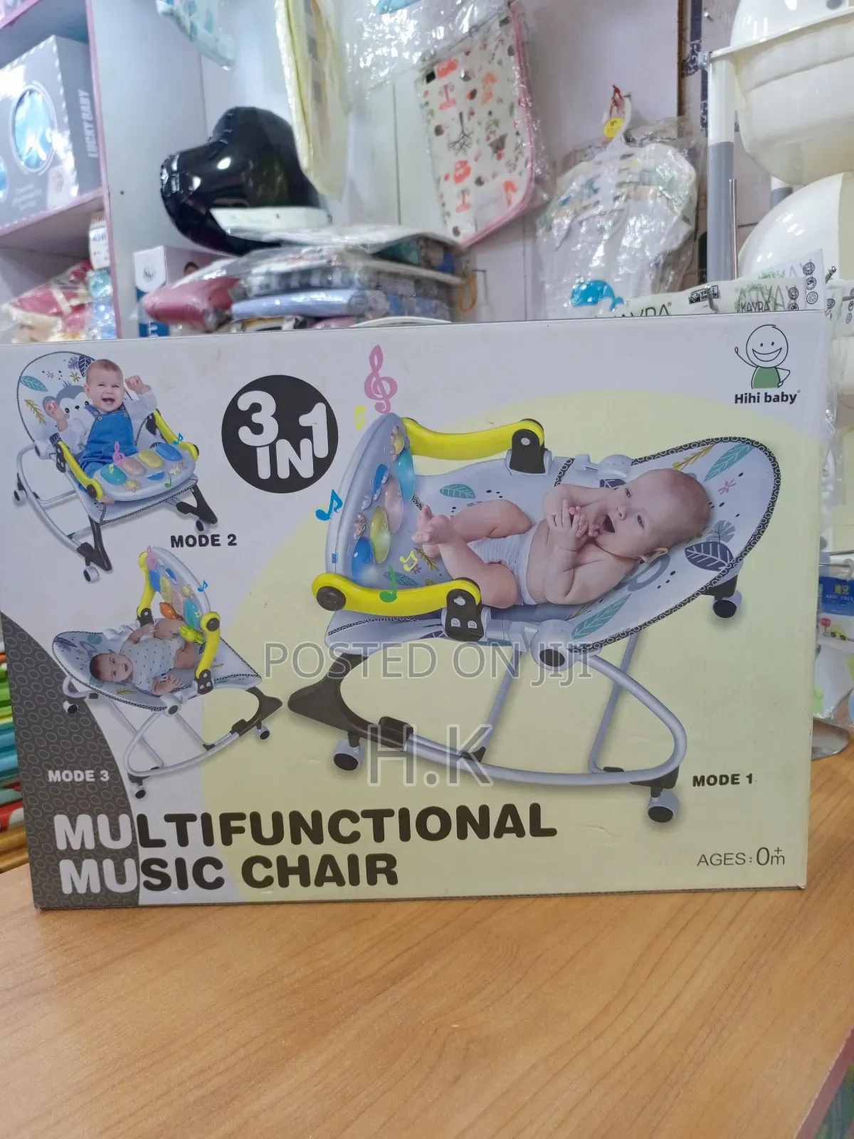 Hihi Baby 3-in-1 Multifunctional Music Chair