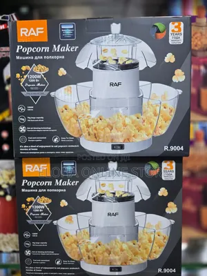 RAF Electric Popcorn Maker With Non-Stick