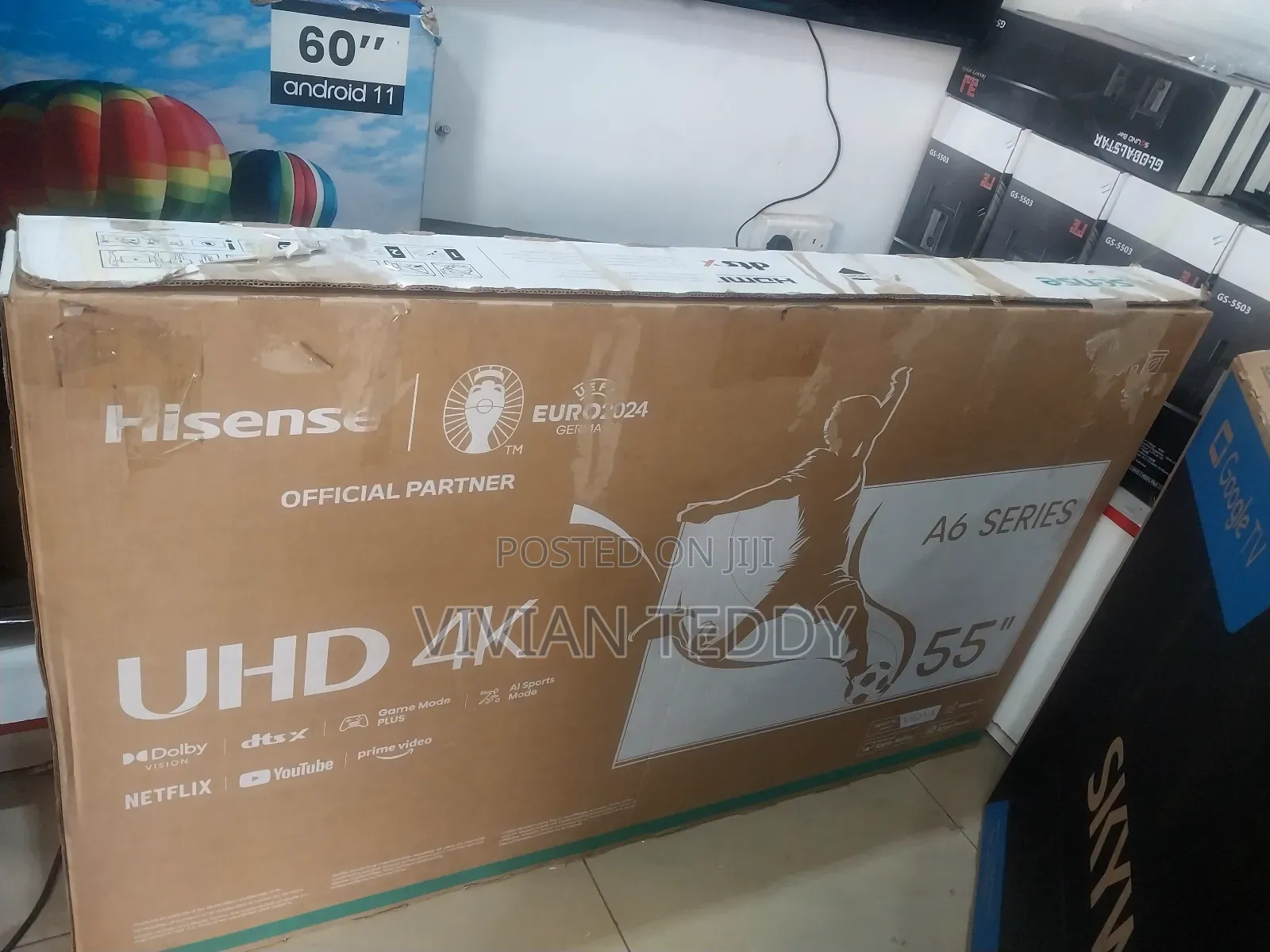 55" Smart TV Hisense