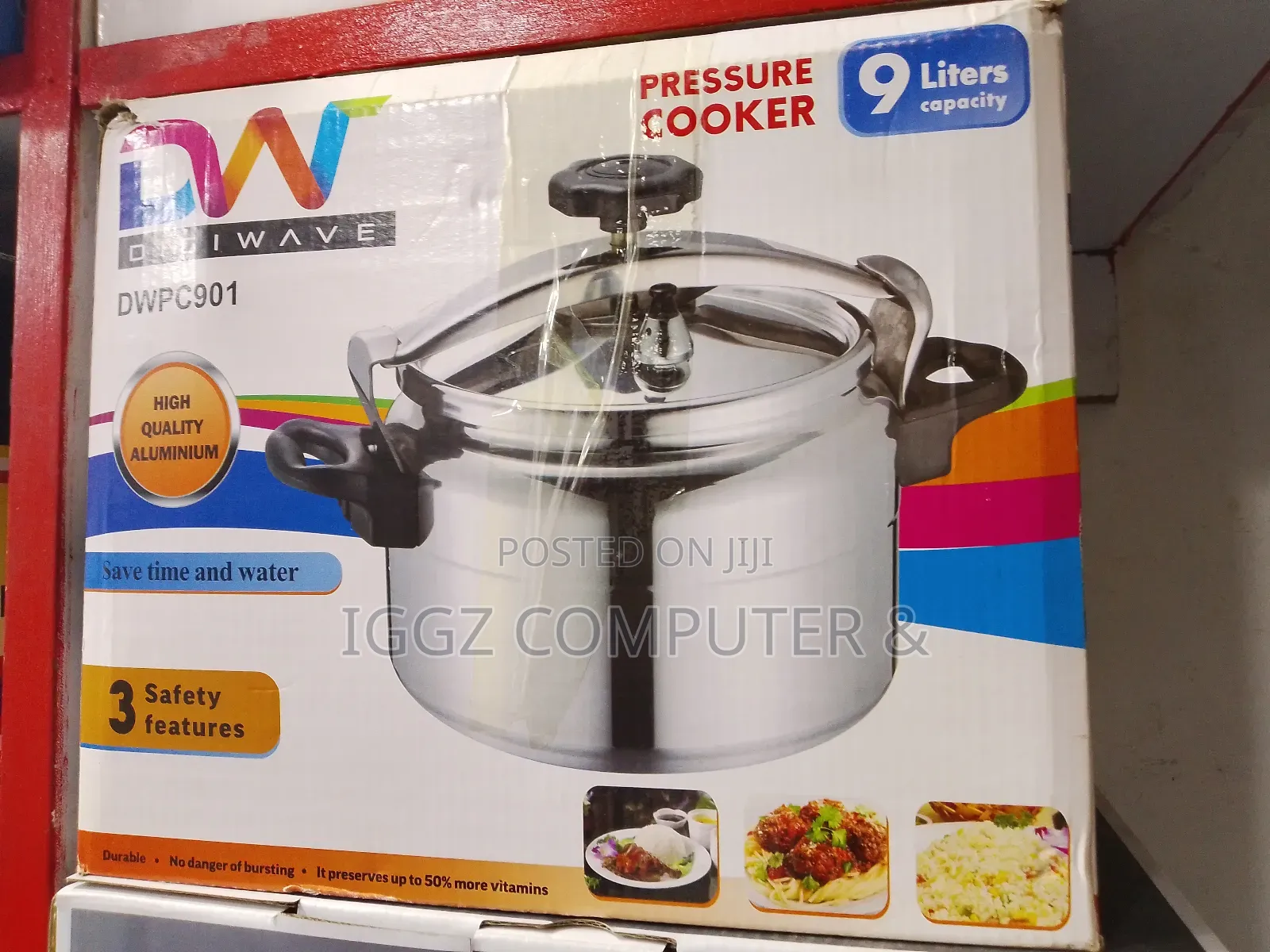 Digiwave Pressure Cooker 9 Litres
