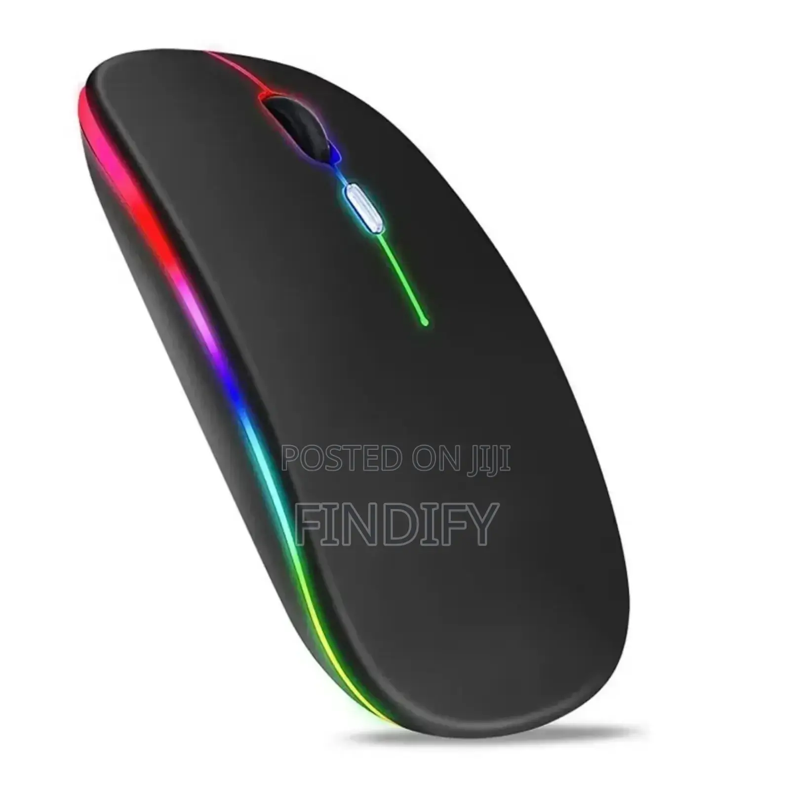 Wireless Mouse Backlight RGB Rechargeable Mouse for Pc