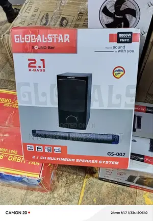 Global Star Sound Bar 2.1x.Base