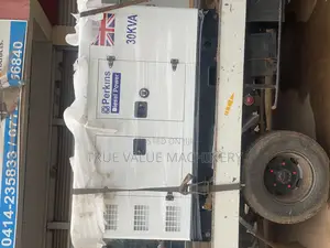 Perkins Generator 30 Kva Super Silent