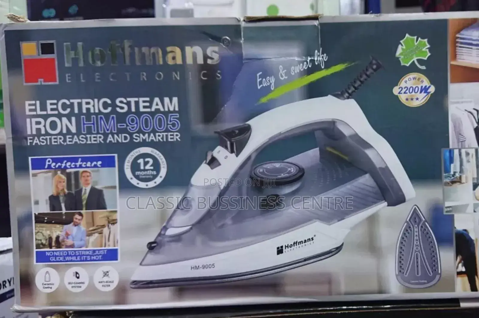 HM 9005 Hoffman Electric Steam Iron