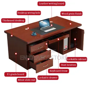Antique Style Office Staff Desks Office Desks 1.4mtrs