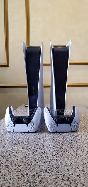 PS5 Digital Standard Consoles Each With a Pad