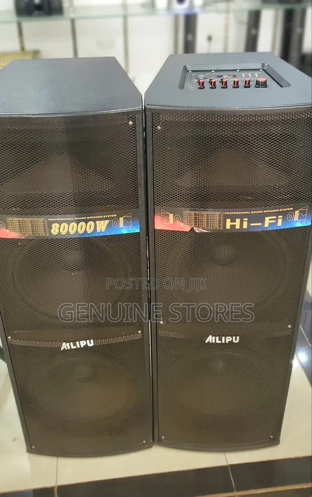 Alippu Double Speakers / 80000watts / Hi-Fi