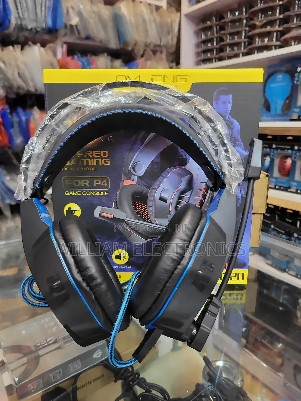 OV-P20 Gaming Headset/3.5mmgold Plated Plug Headphone