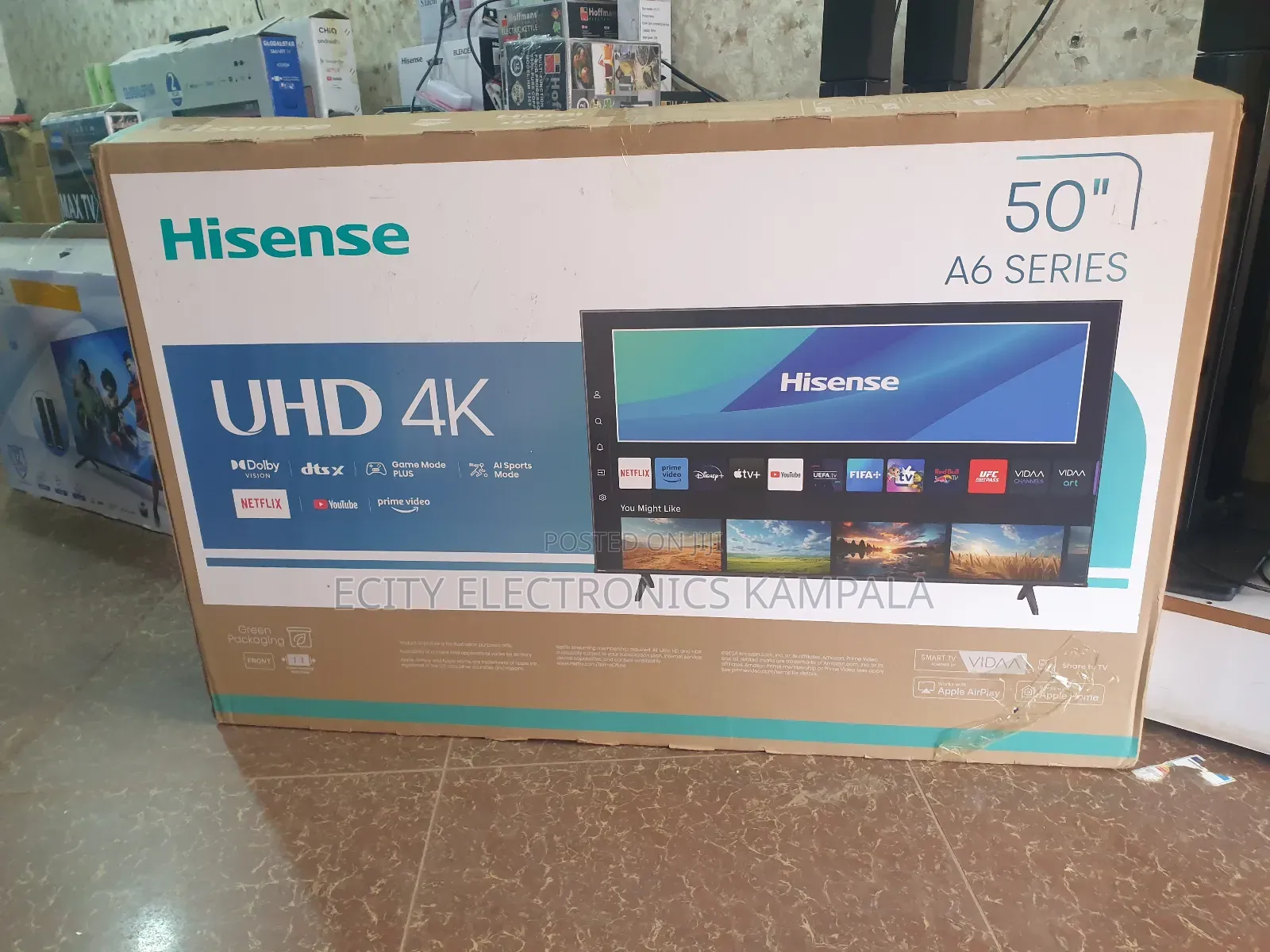 50"Inch Hisense Smart Tv