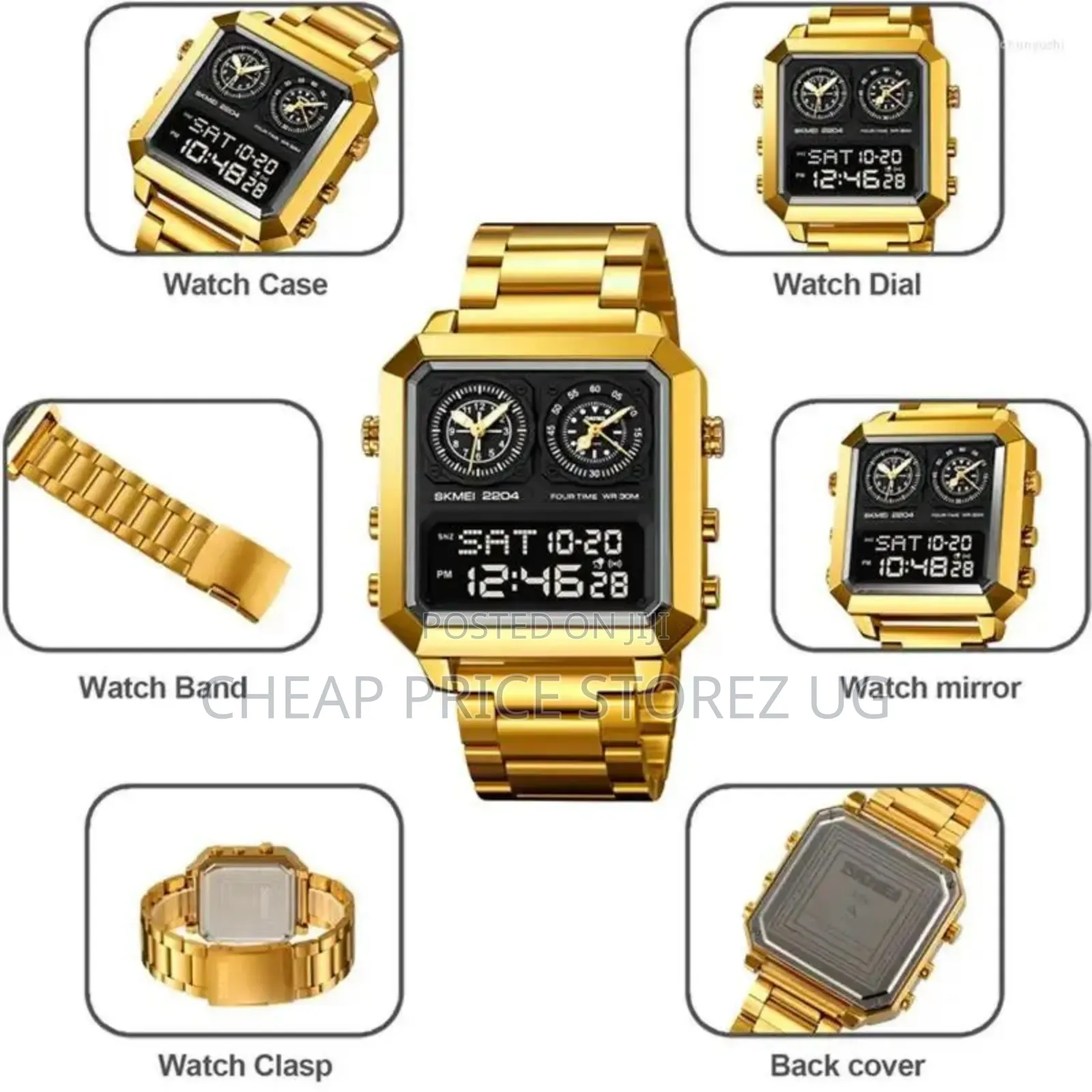 Skmei Top Brand Relojes Digital Analog Watch