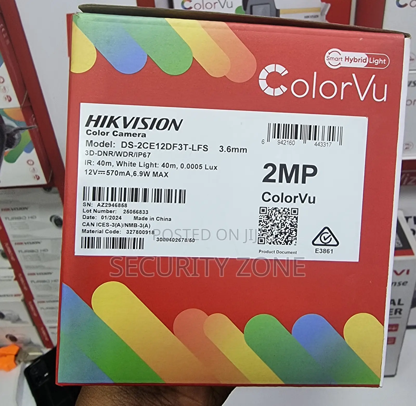 Hikvision Gold Colorvu 40mtr With Sound