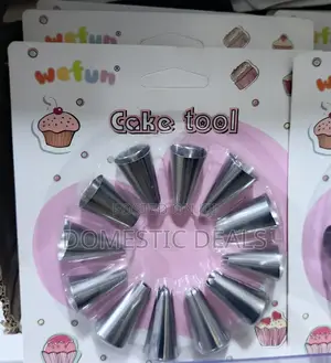 12pcs Stainless Steel Cake Tool Set