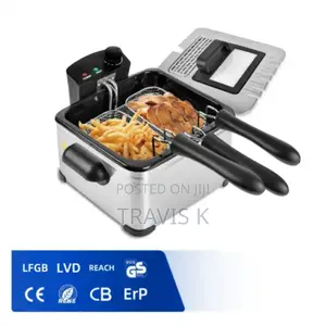 DSP 5.0L Double Deep Fryer
