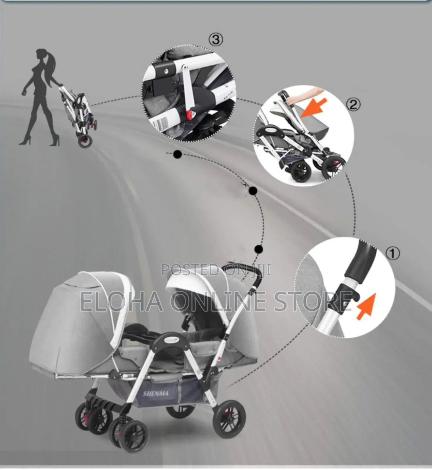 Foldable Umbrella Stroller for Infant and Toddler,