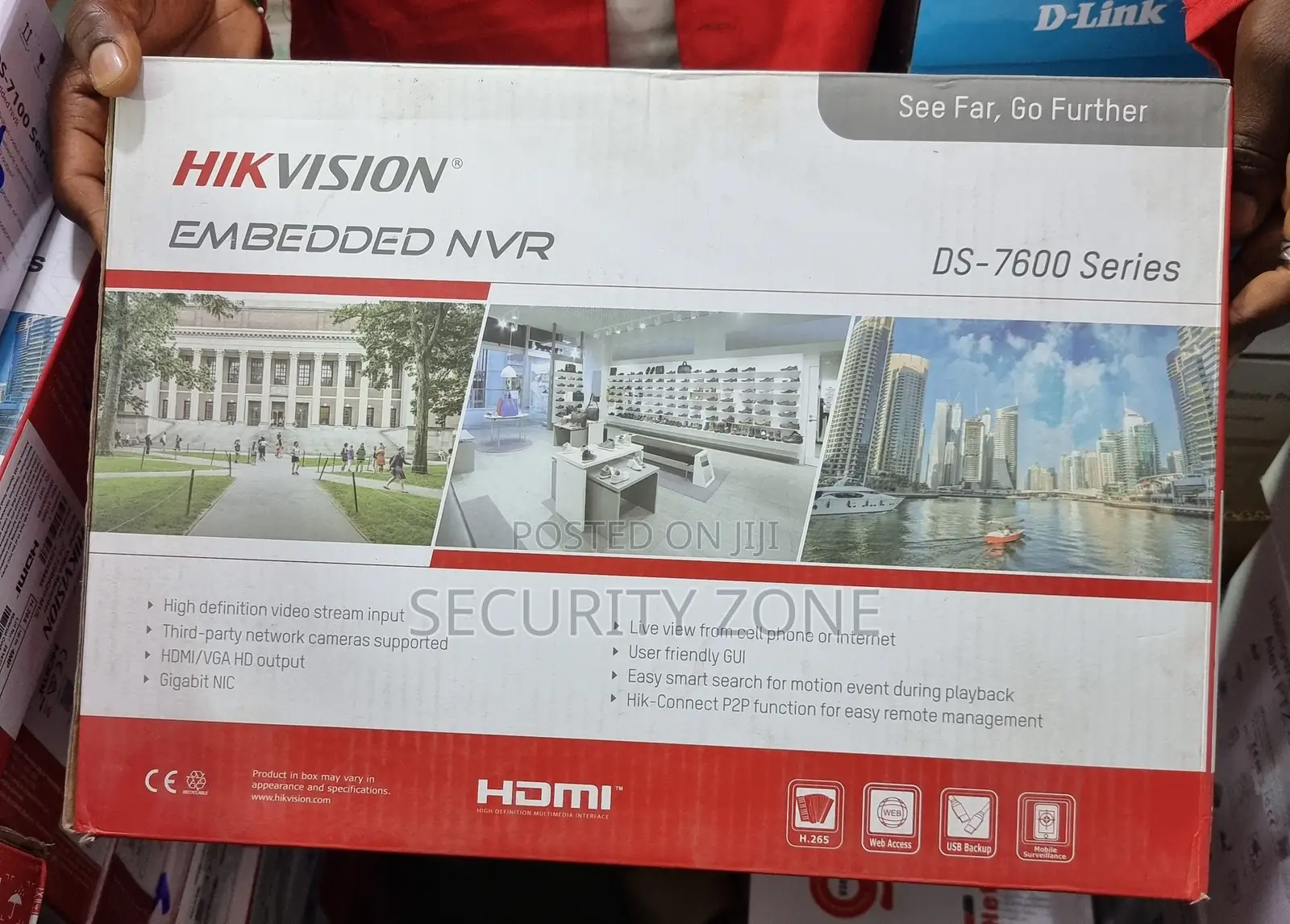 Hikvision Non Poe NVR 8ch 16ch 7600series