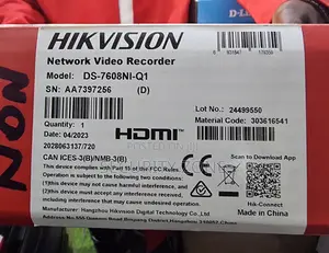 Hikvision Non Poe NVR 8ch 16ch 7600series
