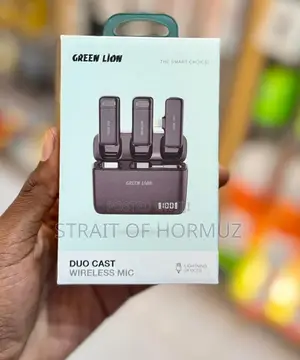 Green Lion Duo Cast Wireless Mic Type C Lightning