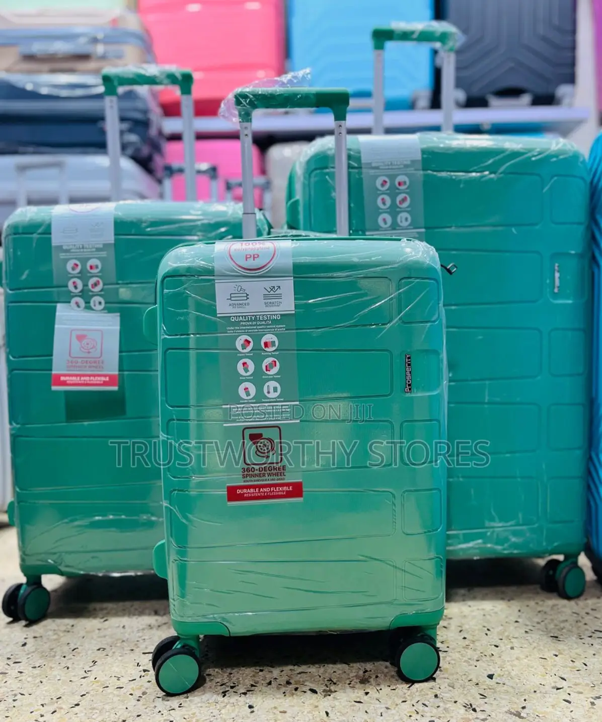Rubber Suitcases