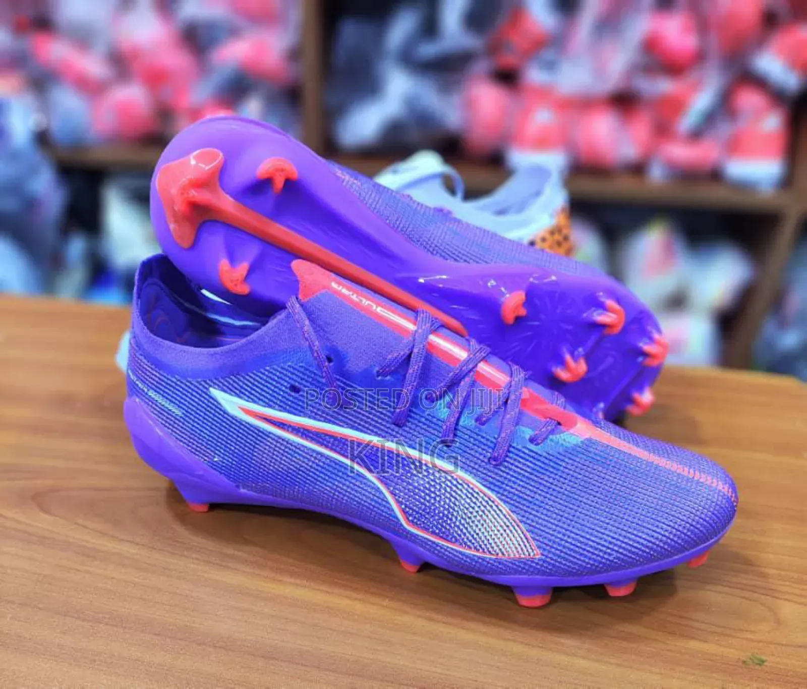 Puma Ultra 5 Ultimate Tricks FG Football Boots Purple