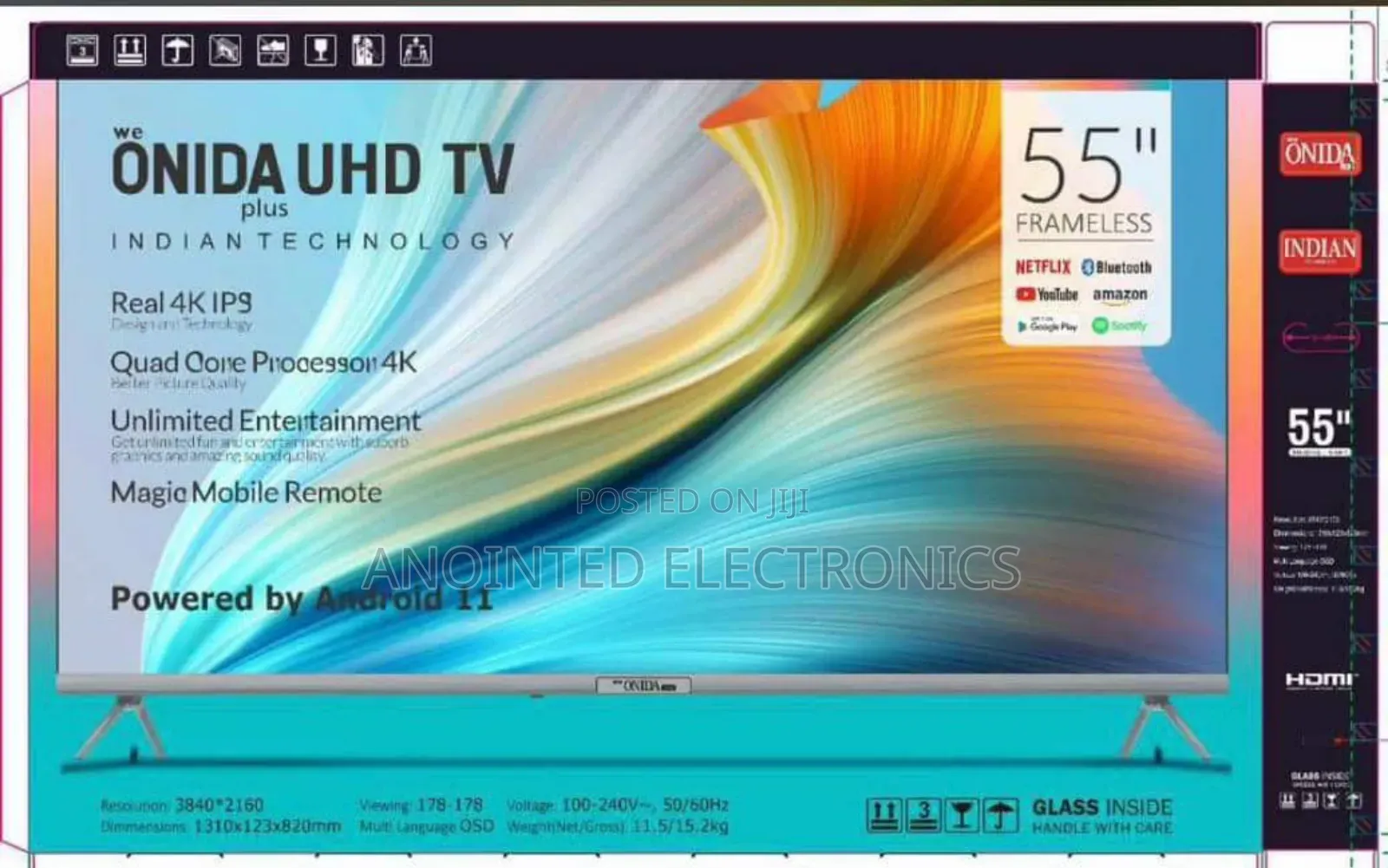 Tv Onida 50" Smart