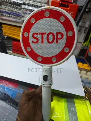 Handheld Illuminated "STOP" Sign