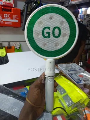 Handheld Illuminated "STOP" Sign