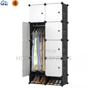 2 Column Plastic Closet Coffee
