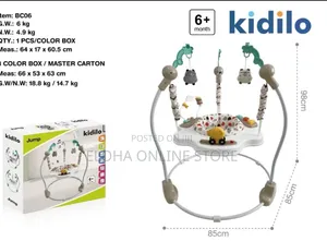 Kidilo 2in1 Baby Walker Jumper Playing Seat