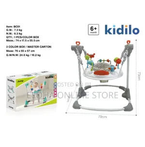 Kidilo 2in1 Baby Walker Jumper Playing Seat