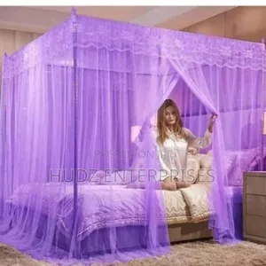 Purple Mosquito Net