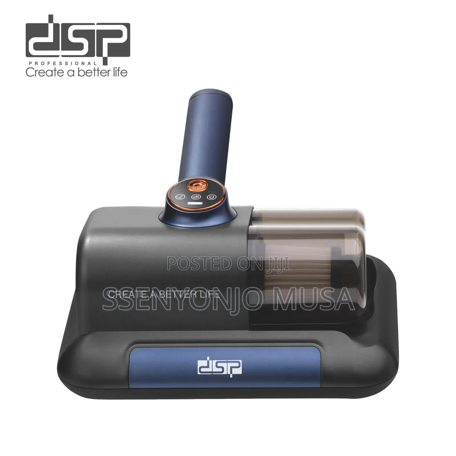 DSP Bedsheets Vacuum Mite Removal - Cordless,6kpa -Kd2052