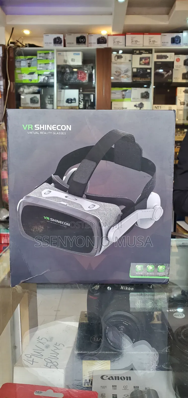 Vr Shinecon G07e Virtualreality 3d Video Glasses-compatible
