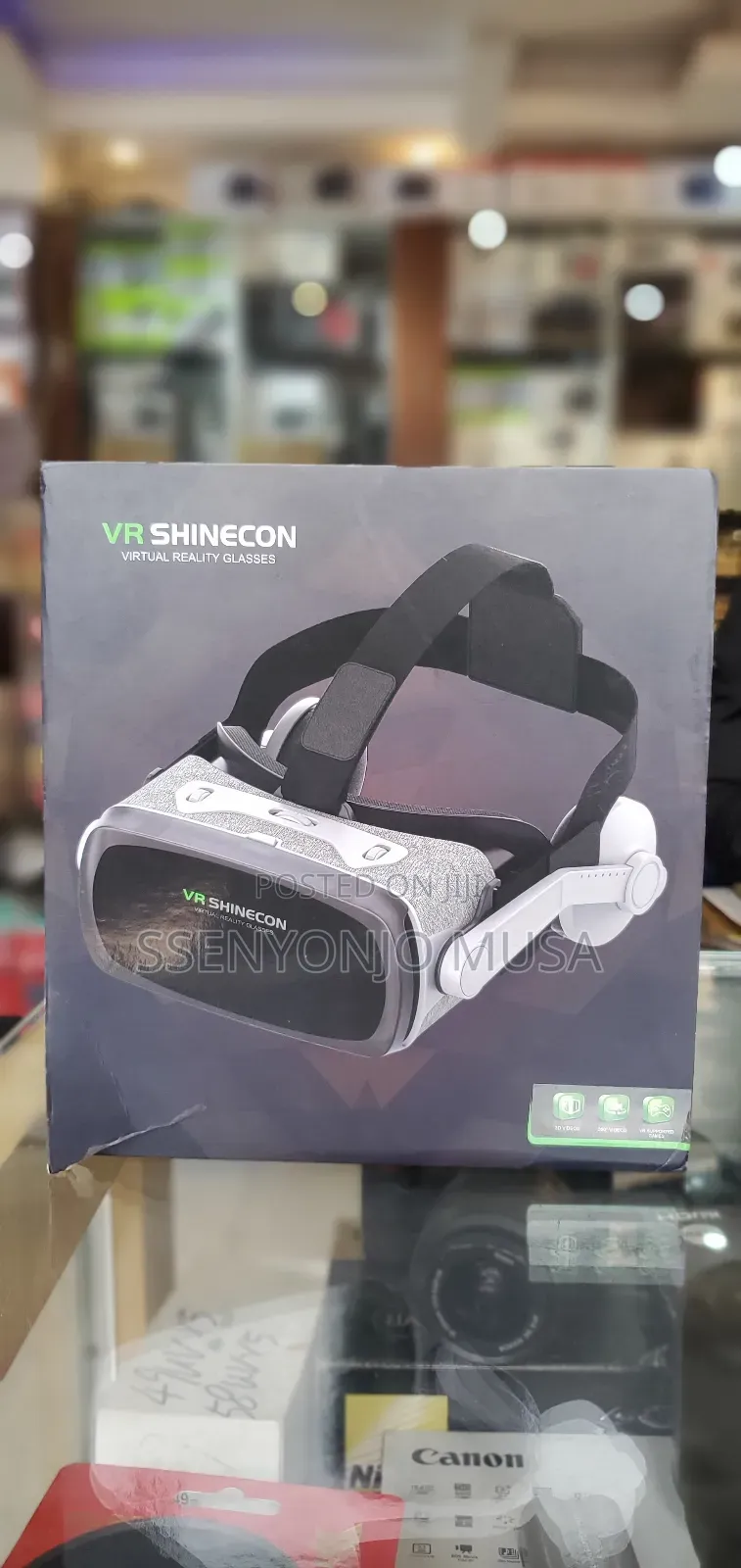 Vr Shinecon G07e Virtualreality 3d Video Glasses-compatible