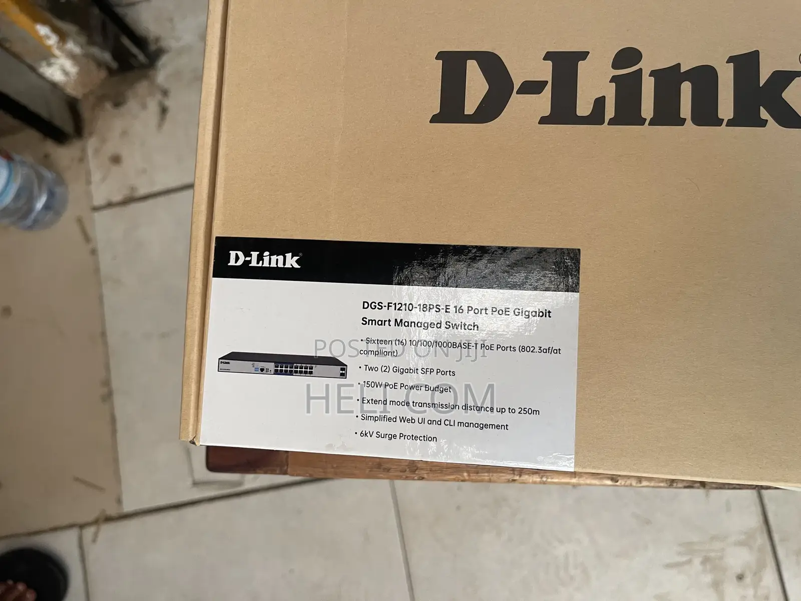 D-Link 16 Port Poe Gigabit Smart Managed Switch