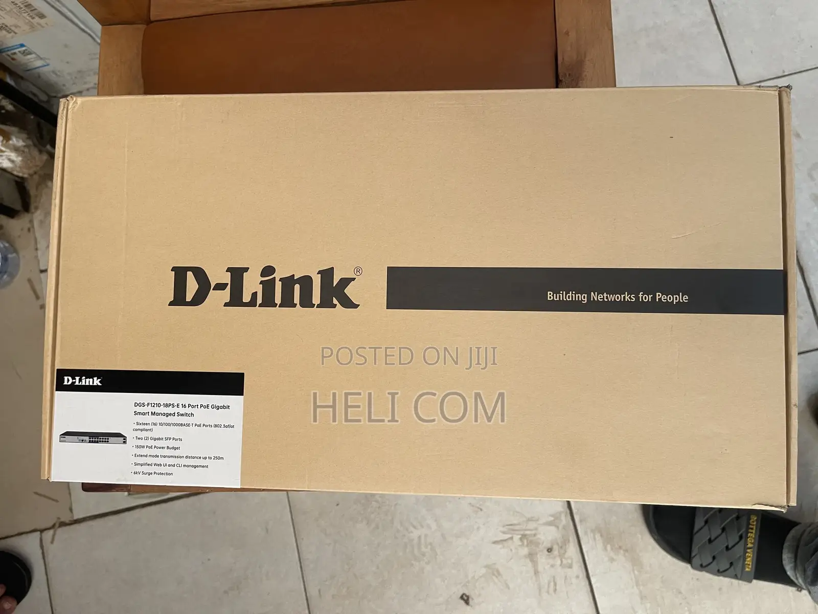 D-Link 16 Port Poe Gigabit Smart Managed Switch