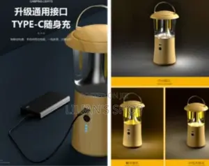 Rechargeable Lamp With Type C Charger