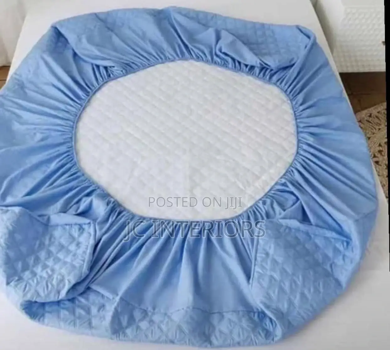 Blue Mattress Protector - Liquid Proof