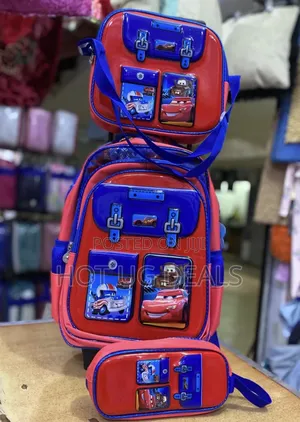 Frozen Beauty Set of 3 Pieces Kids School Bag Set