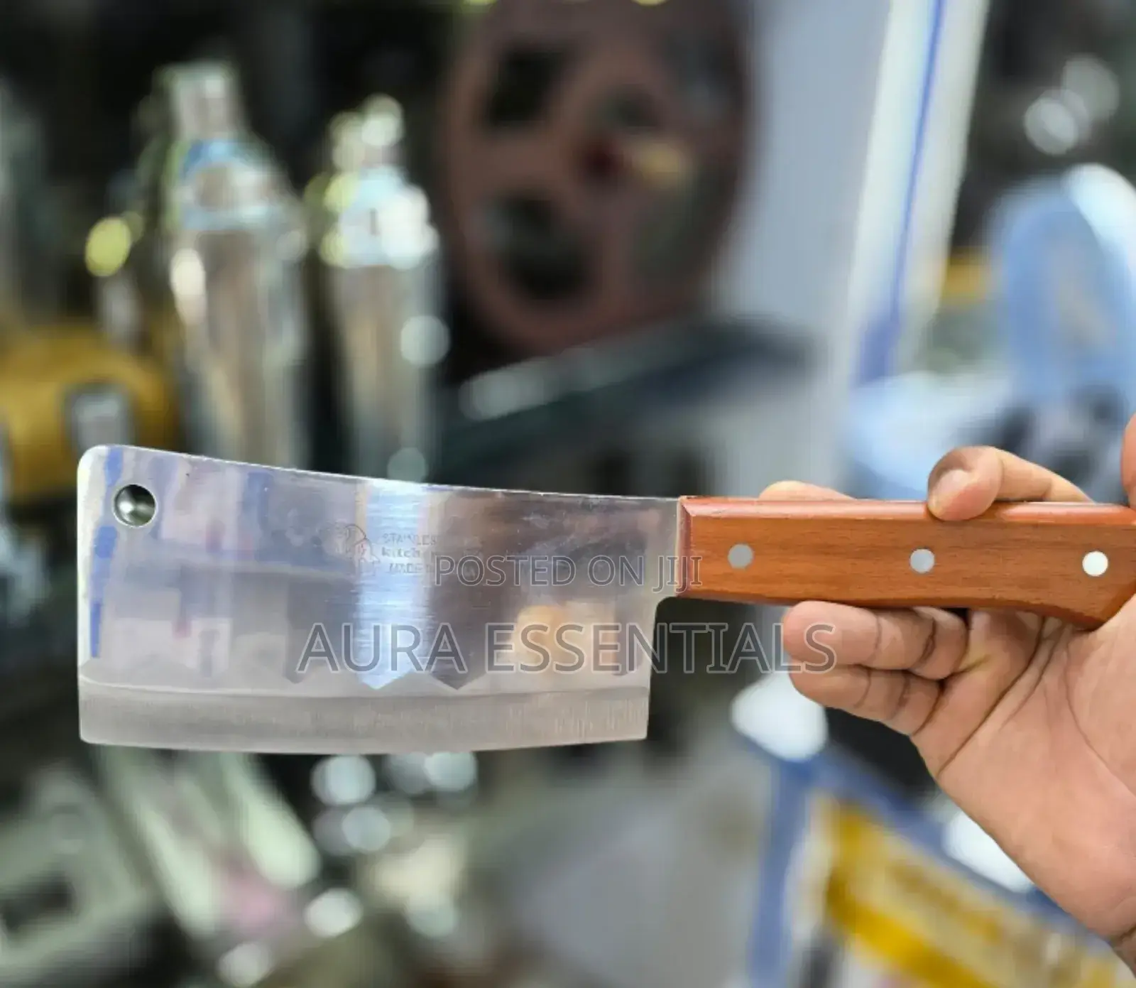 Heavy Stainless Steel Butcher/Chef Knife