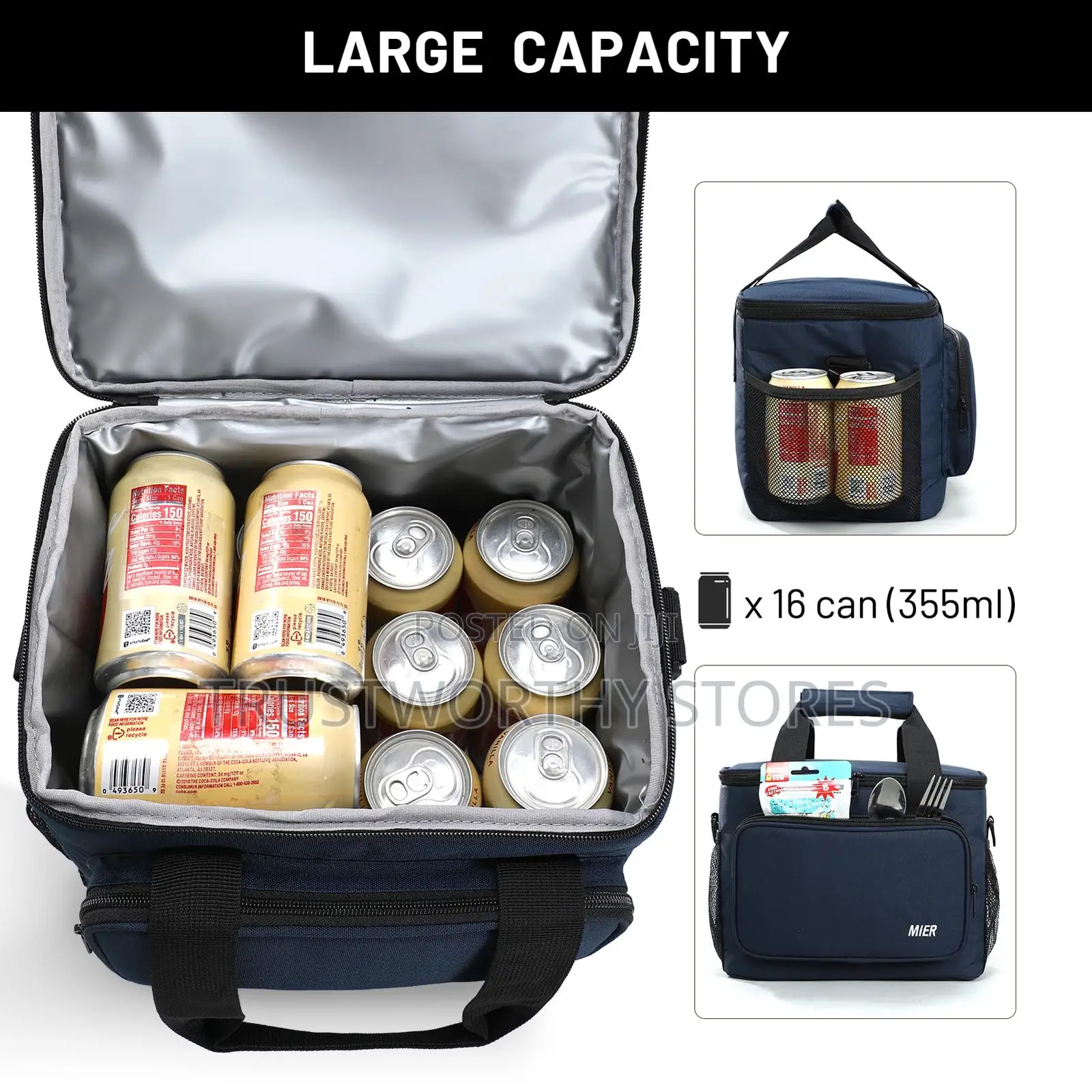 Outdoor Camping Picnic Portable Lunch Bag Insulated