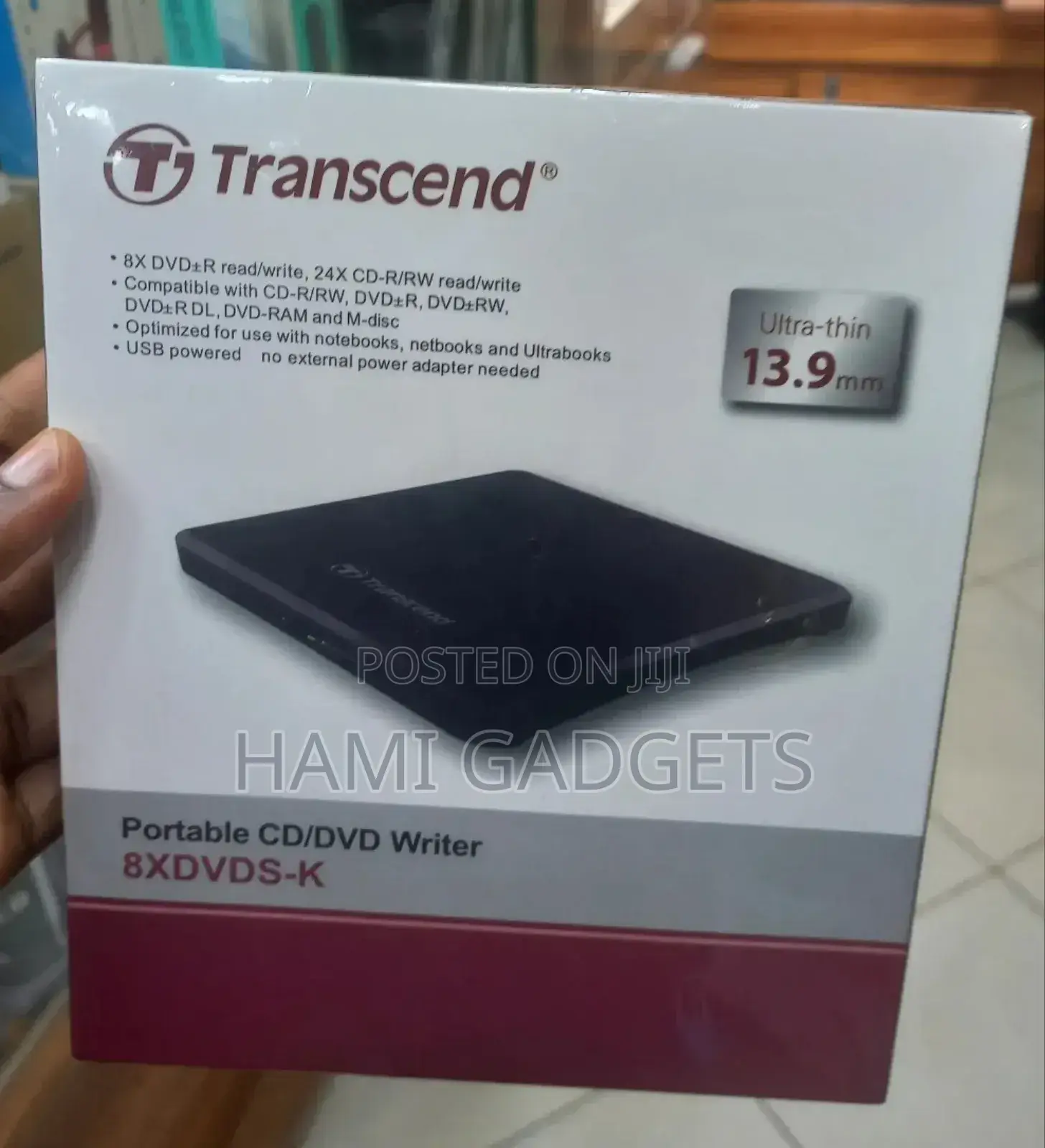 Portable Cd_dvd Writer Transcend8xdvds K