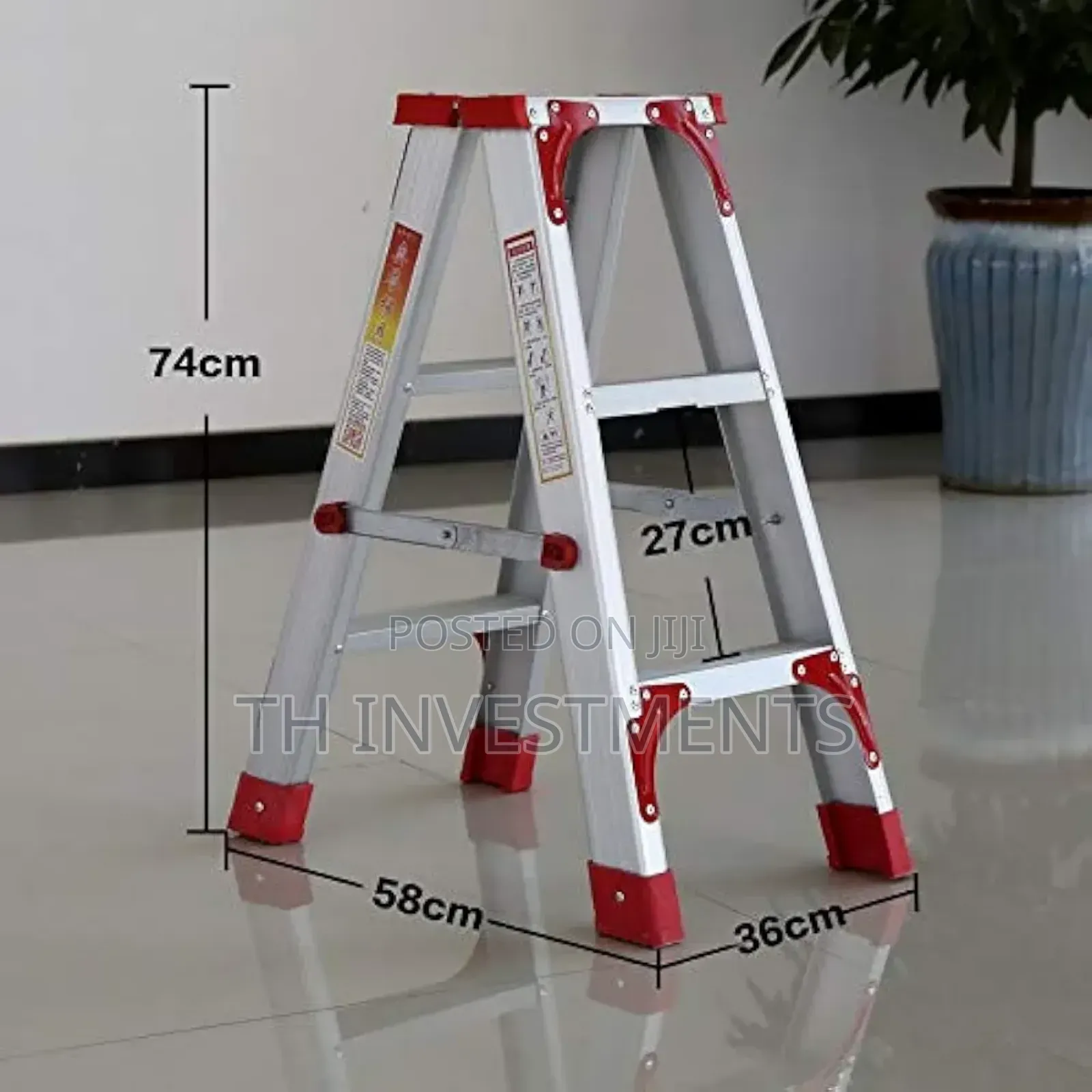 3step Aluminum Ladder for Outdoor Home Industrial Grade