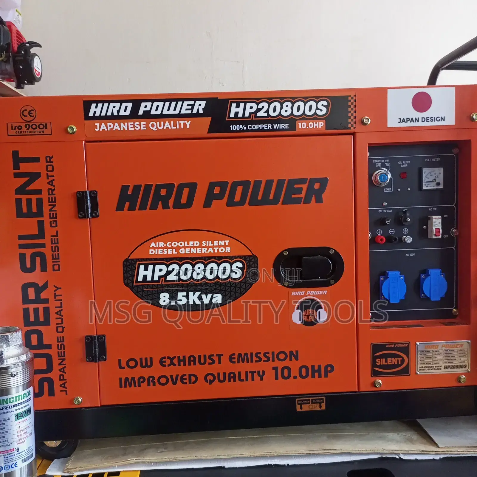 Super Silent Generator 8.5kwa