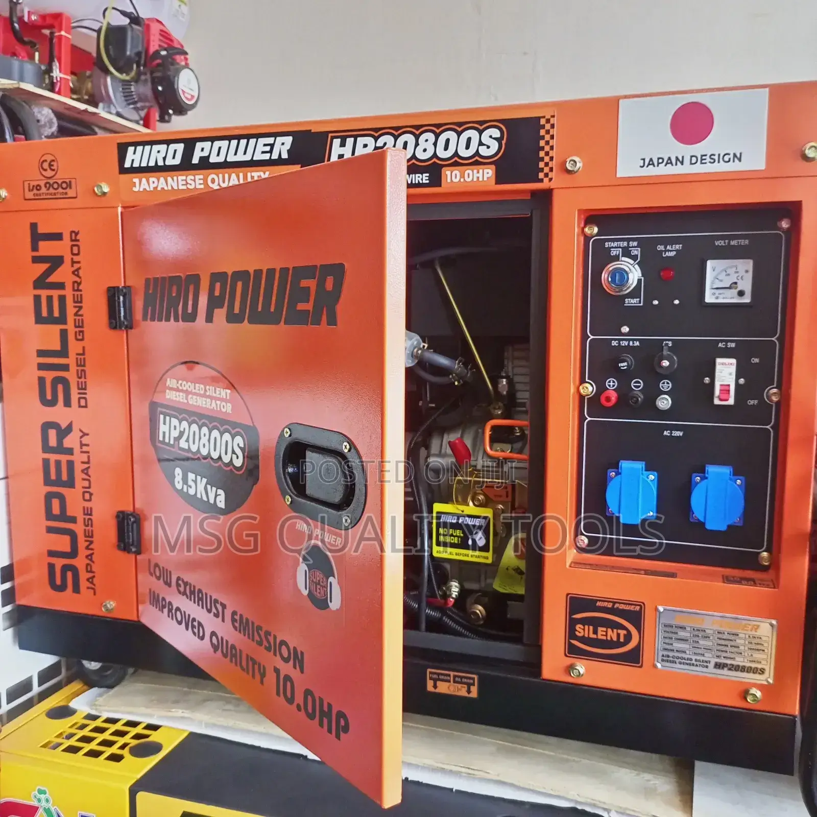 Super Silent Generator 8.5kwa