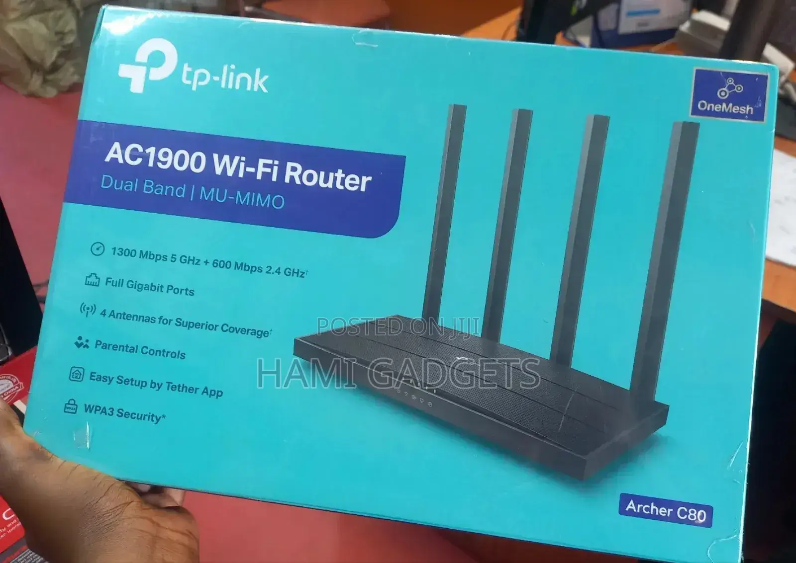 Tplink Ac 1900 Wifi Router Dual Band Archer C80